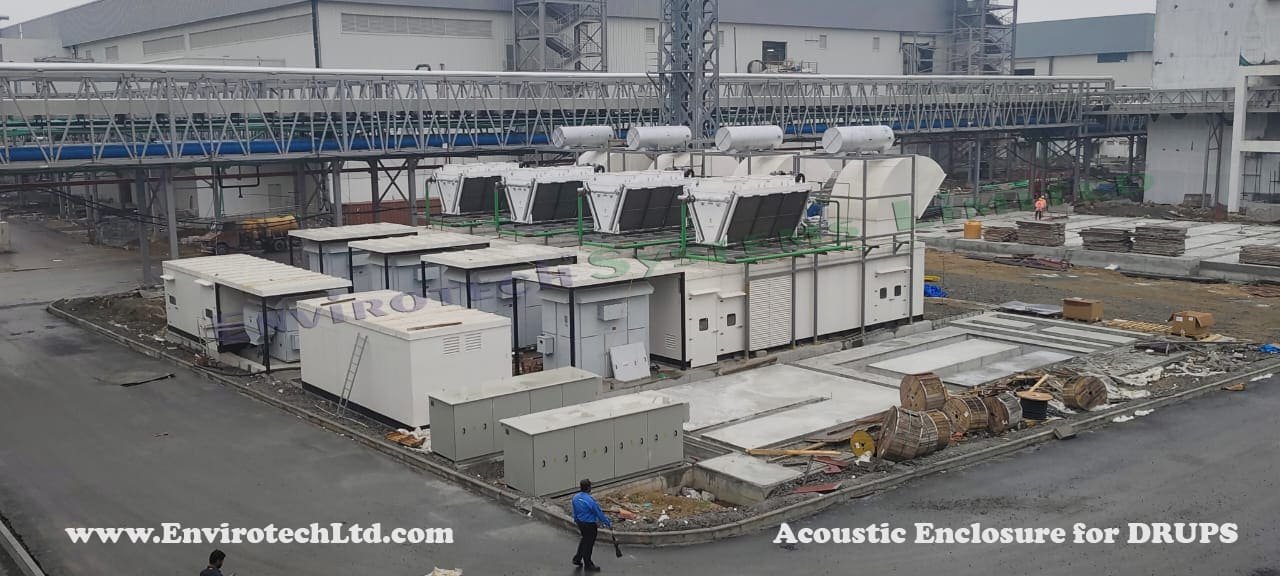 Acoustic Enclosure for DRUPS Diesel Rotary UPS (DRUPS)