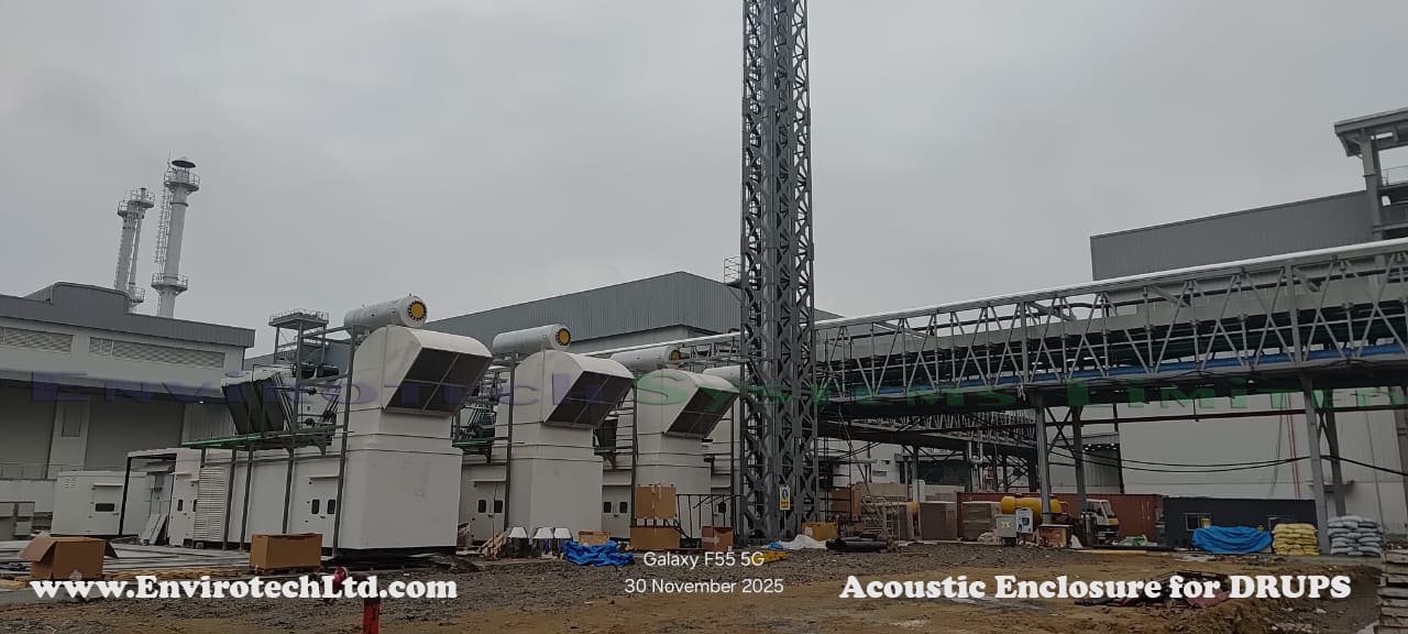 Acoustic Enclosure for DRUPS Diesel Rotary UPS (DRUPS)